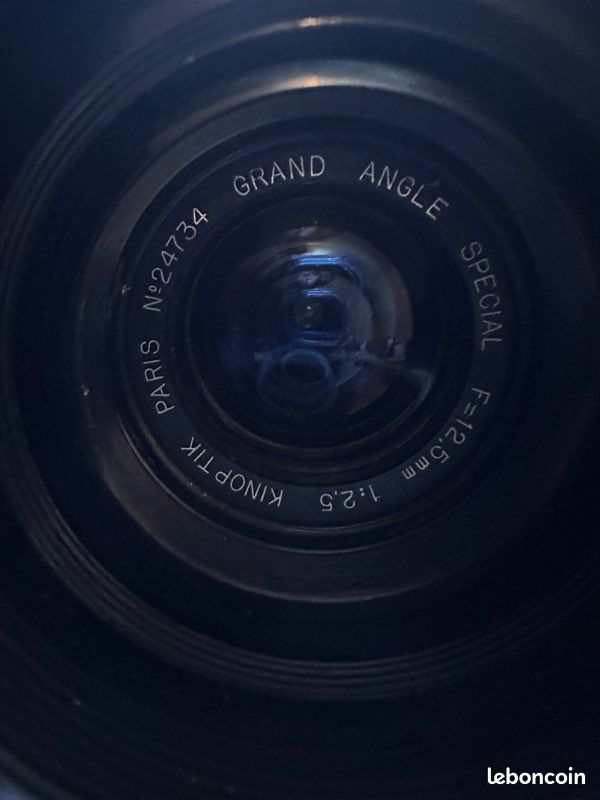 Objectif KINOPTIK grand angle spécial -Paris - F12,5 mm -1:2.5 - N° 36520