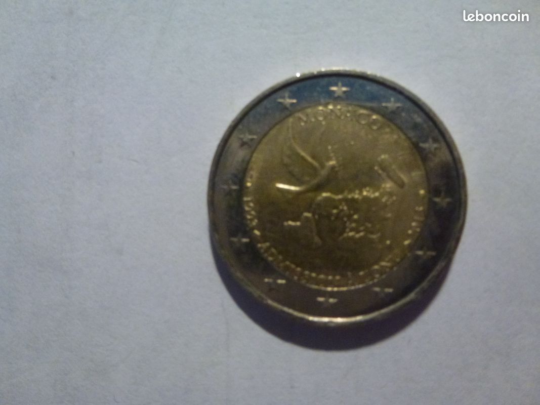 Pièce de 2 euros commémo de MONACO 2013 (image 1)