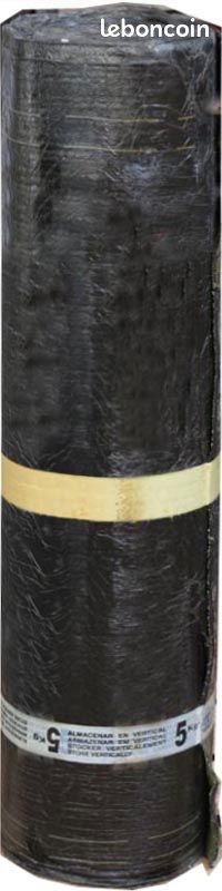 Rouleau bitume etancheite vert (image 1)