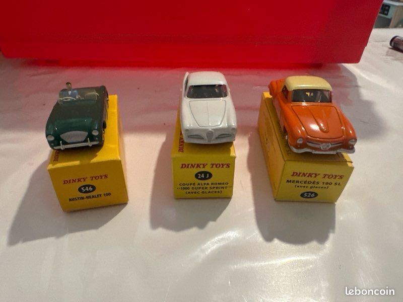 Coffret Collector Voitures De Sport Miniatures Dinky Toys - Atlas