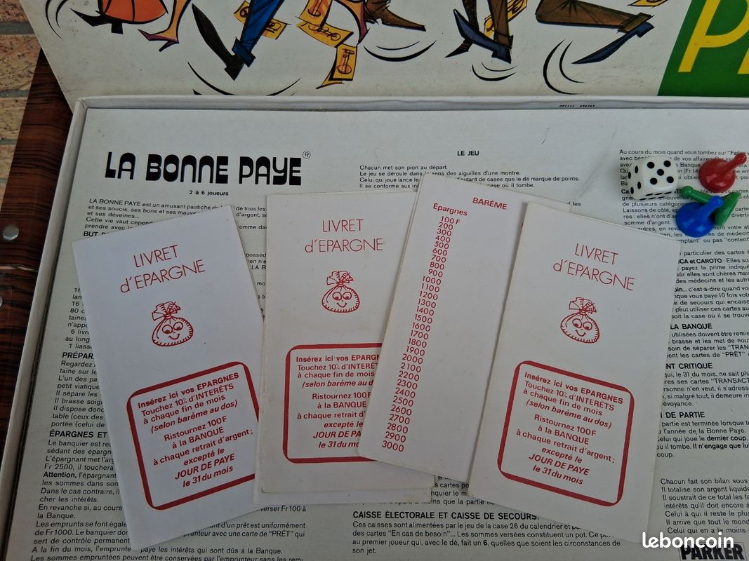 Jeu La bonne paye 1977 (image 12)