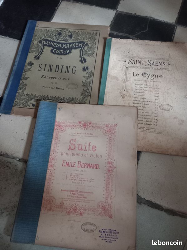 Partitions anciennes de musique (image 3)