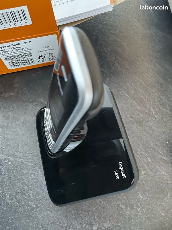 Téléphone sans fil Gigaset C570A Duo NOIR - GIGASET C570A DUO