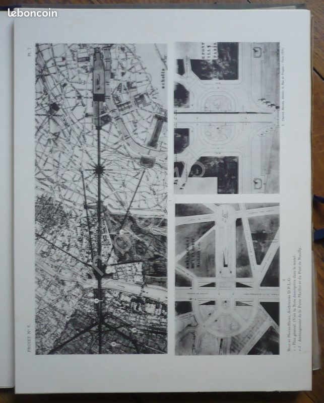 Concours pour l'Aménagement de la Voie allant de la Place de l'Etoile au Rond Point (image 4)