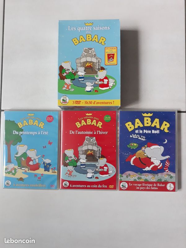 Lot de 3 DVDs de BABAR (image 1)