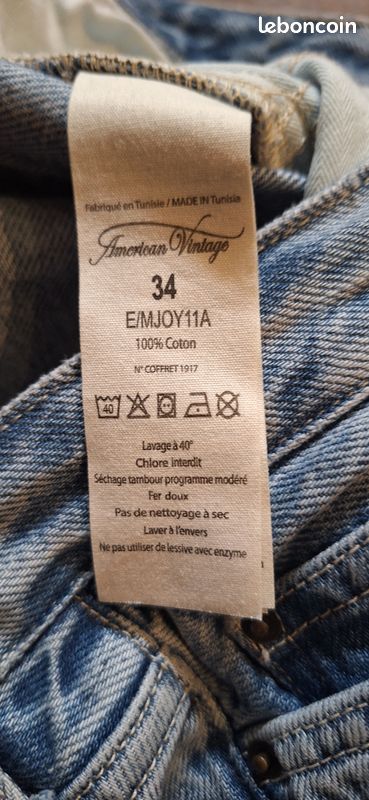 Jeans toile épaisse (image 5)