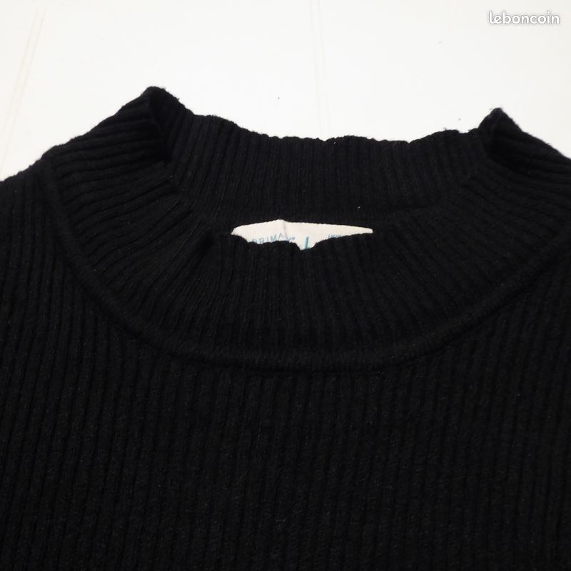 Pull chaussette noir (image 3)