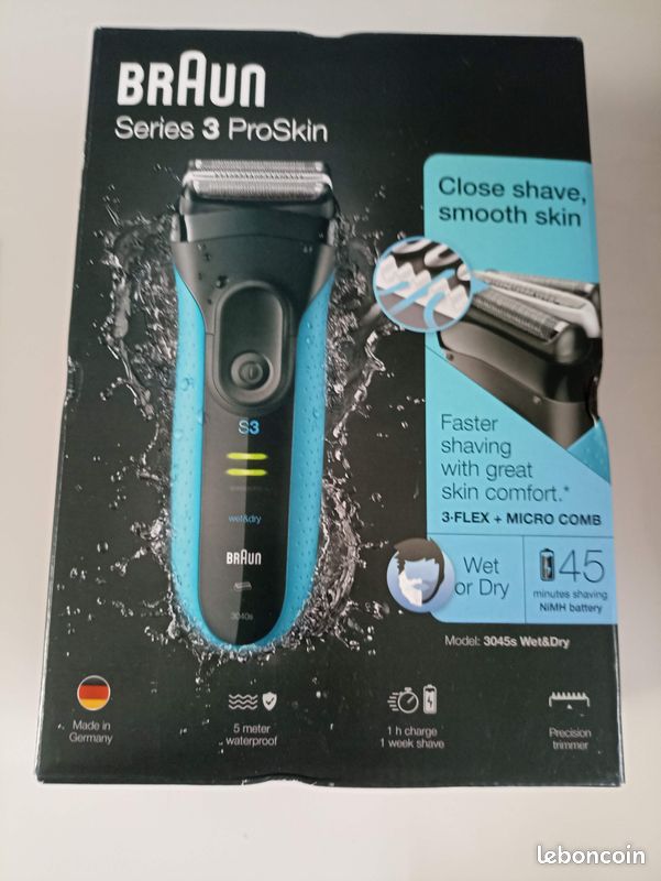 Rasoir électrique Braun Series 3 Proskin sous garantie (image 9)