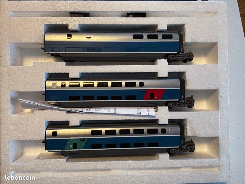 JOUEF HO ref J749100 Coffret TGV Duplex modéliste neuf en boite EUR 199,99 - FR