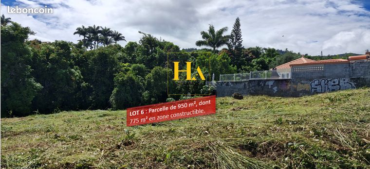 Terrain 950 m² Saint Denis