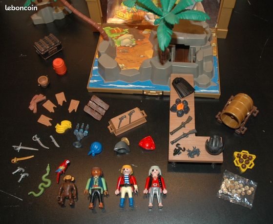 Playmobil 4432-Coffre au trésor des pirates - Jeux & Jouets