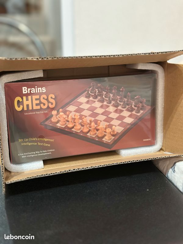 Échiquier Magnétique 24x24 cm – Jeu d’Échecs Pliable – Neuf Sous Boîte – Enfant & Voyage (image 2)