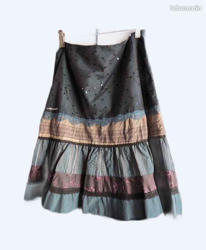 Jupe Longue Des Filles Ã La Vanille Robe Crop Top 100% Coton Vanille