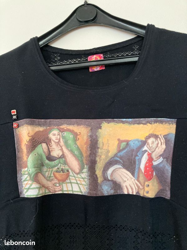 Lot de 2 tee shirt + gilet femme (image 3)