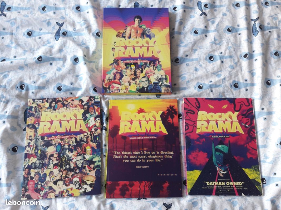 VENDU Lot 5 magazines Rockyrama + coffret (image 4)