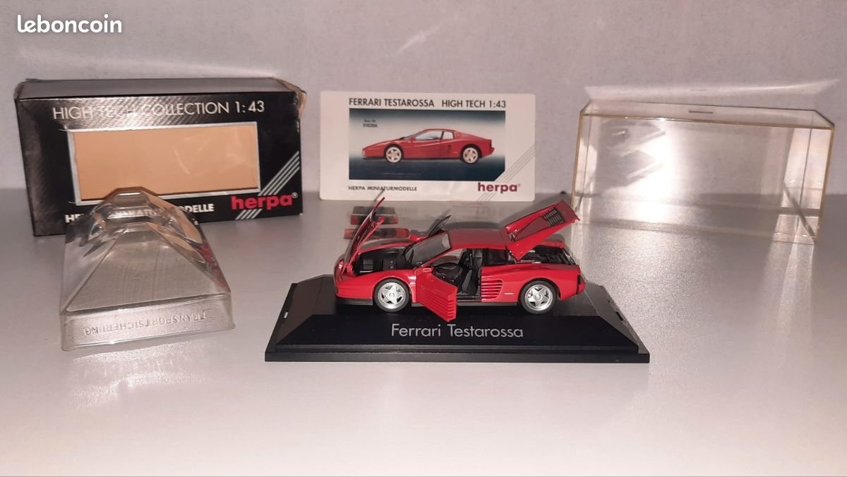 Ferrari Testarossa 1/43 Herpa (image 1)