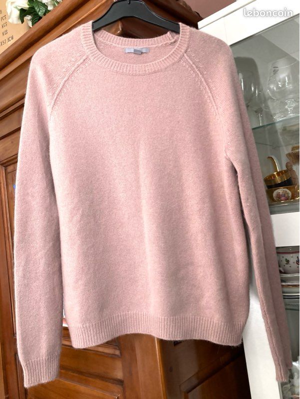 Cachemire Pull Femme Cos Cachemire Cos Rose Poudré Vêtements