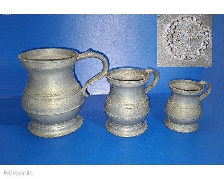 MESETAIN - Bibelots en Etain ancien D_063 (image 6)
