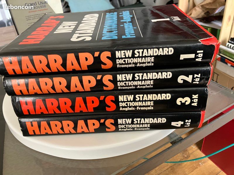 HARRAP’S en 4 volumes (image 1)