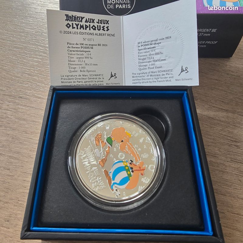 Astérx aux Jeux Olympques - La Monnae de Pars- 2024
