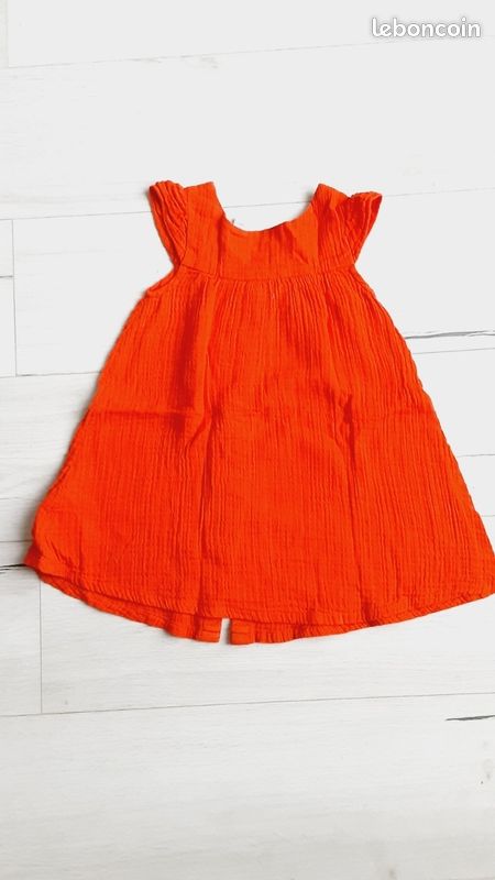 Robe Okaidi Vetement Fille Robe De Fête Blanc Bébé Fille OKAIDI