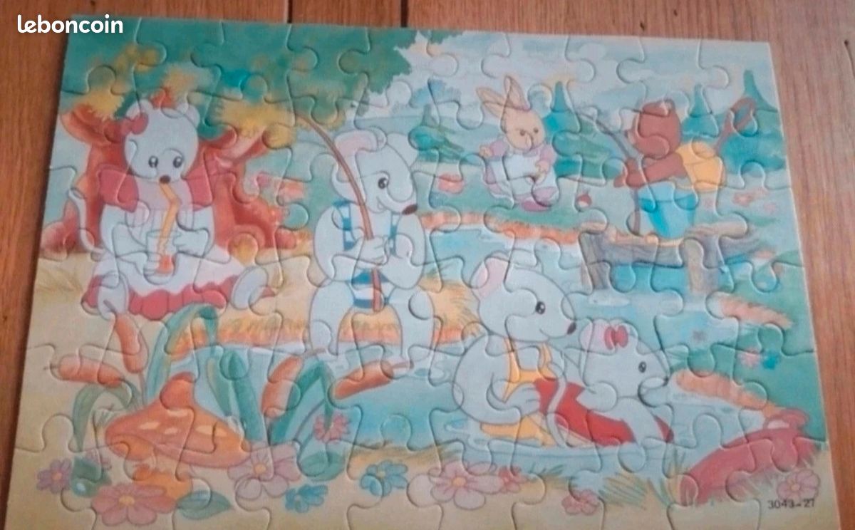 Puzzle vintage les petits malins (image 3)