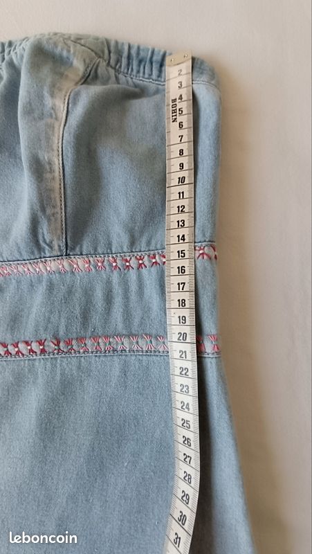 Robe jean d'été sans bretelles (image 12)