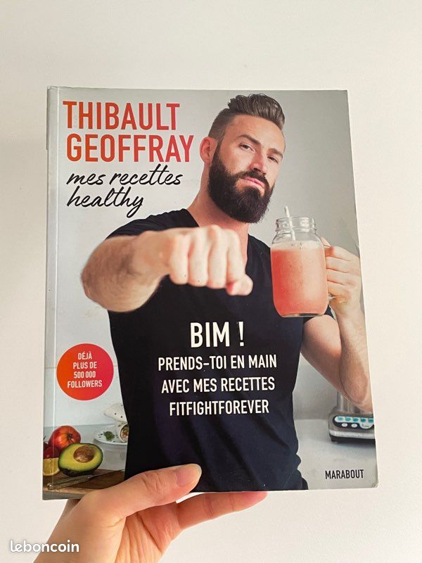 Livre Mes recettes healthy Thibault Geoffrey (image 1)