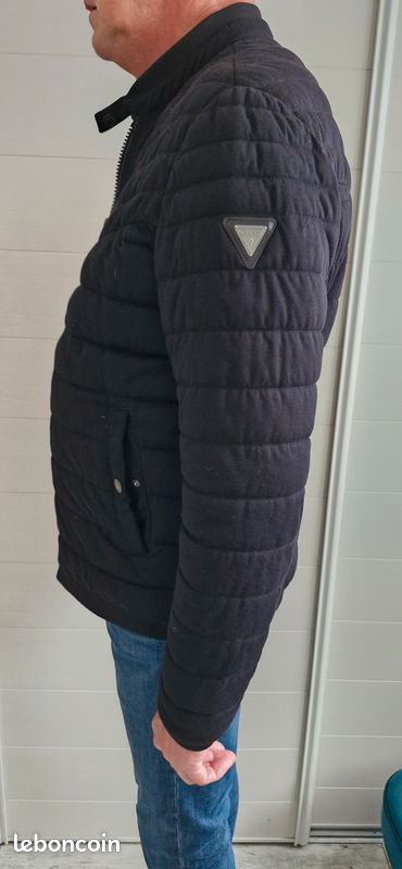 Doudoune homme GUESS noire taille XL Vêtements