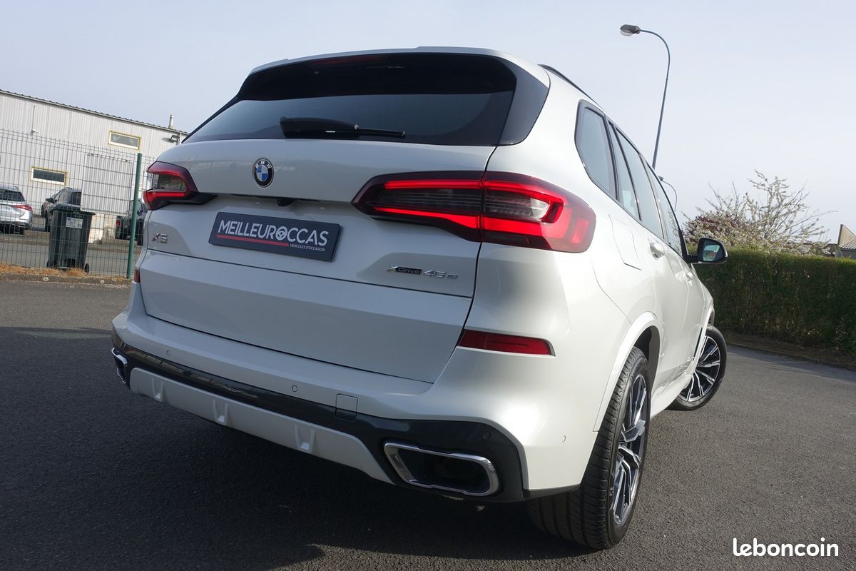 X5 X-Drive 3.0 45ea Pack M Hybride Rechargeable BVA 394ch Live Cockpit/Cuir sport/Grd Gps Europe/Caméra 3d/Carplay/Hayon électrique/LED/1*Main/Garantie 12 mois (image 15)