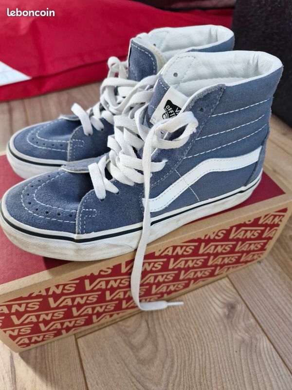 Vans montante bleue (image 2)