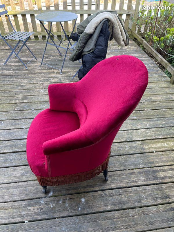 Fauteuil crapeau à rénover (image 2)