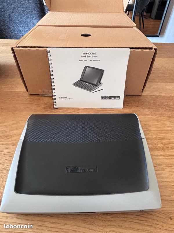 Psion Teklogix NETBOOK PRO – Windows CE – Rare ordinateur de collection – Guide + stylet (image 4)