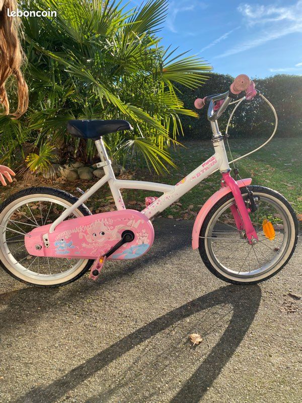 Vélo fille 6/8 ans BTWIN princesse (image 3)