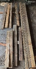 Planches délignées de châtaignier de 45 mm d'épaisseur (image 1)