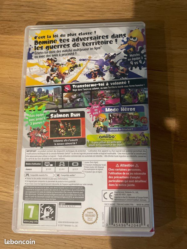 Splatoon 2 switch (image 3)