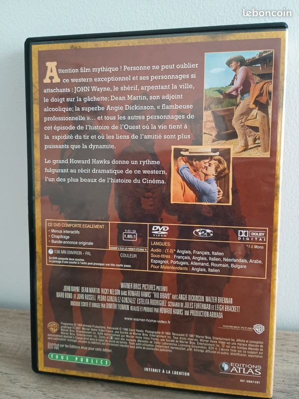 Lot 3 DVD (1 western + 2 guerre) (image 3)