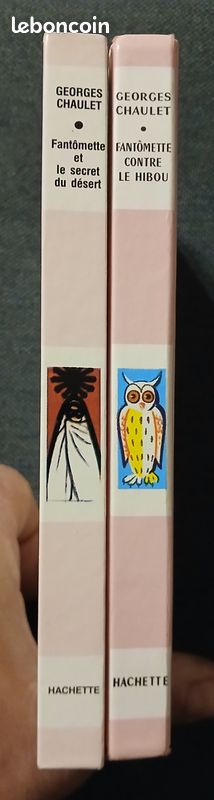 Lot de 2 romans jeunesse de la série Fantômette - Bibliothèque rose (image 3)