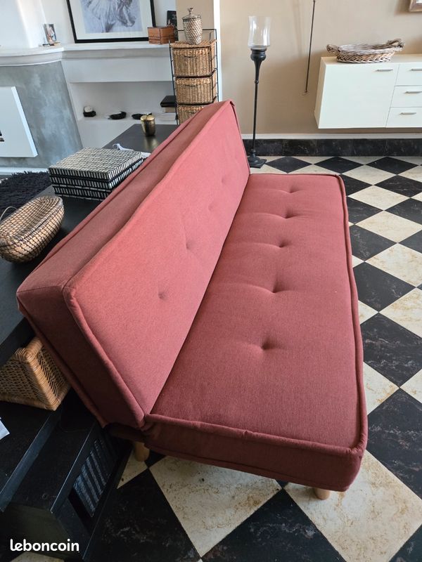 Canapé convertible scandinave (image 1)