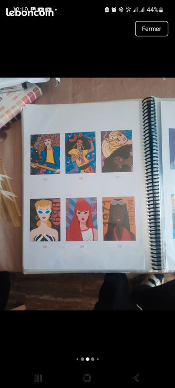 Coloriage Mystère Barbie (image 5)