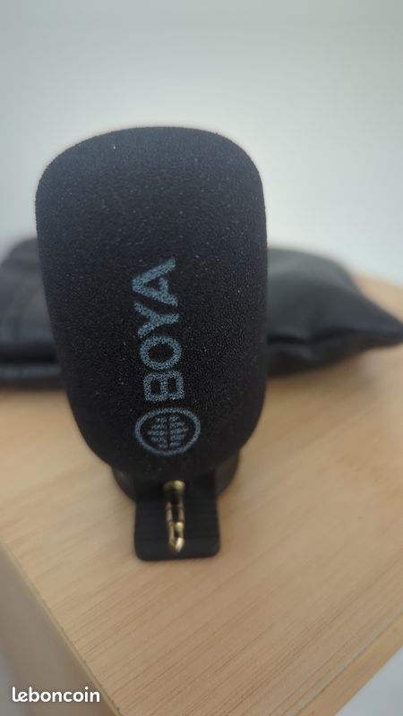 Micro jack 3,5 pour smartphone Boya (image 3)
