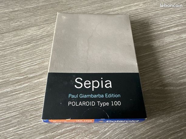 Sepia Polaroid Type 100 Paul Giambarba Type 1200 Polaroid Film