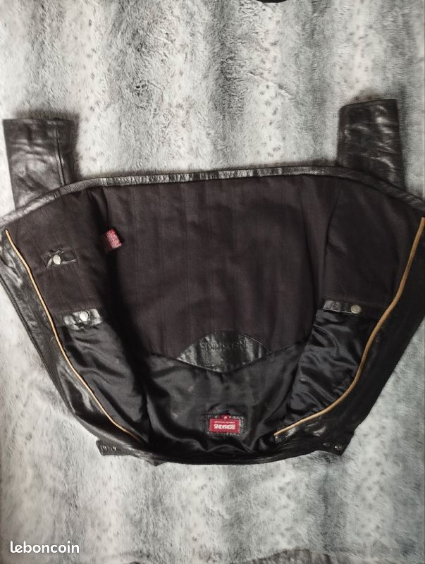 Blouson en cuir redskins (image 4)