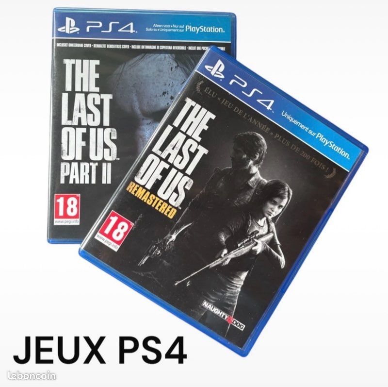 Lot De 2 Jeux PS4 - Wolfenstein Et Fallout 76, Neufs Sous Blister