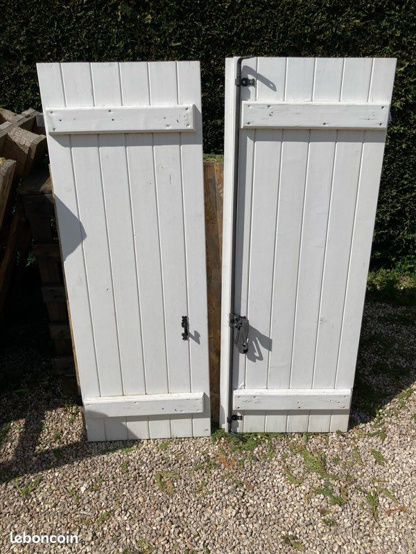 Volet bois 99*139cm ht (image 3)