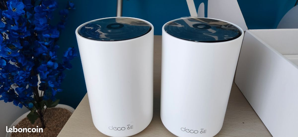 TP-Link Deco XE75 - Wi-Fi Mesh 6E Ultra Rapide - Pack de 2 - Quasi Neuf (image 3)