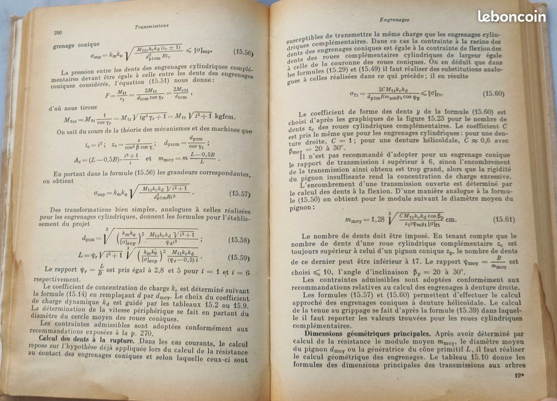 "Éléments de machines" par V. DOBROVOLSKI - Édition MIR (MOSCOU) (image 12)