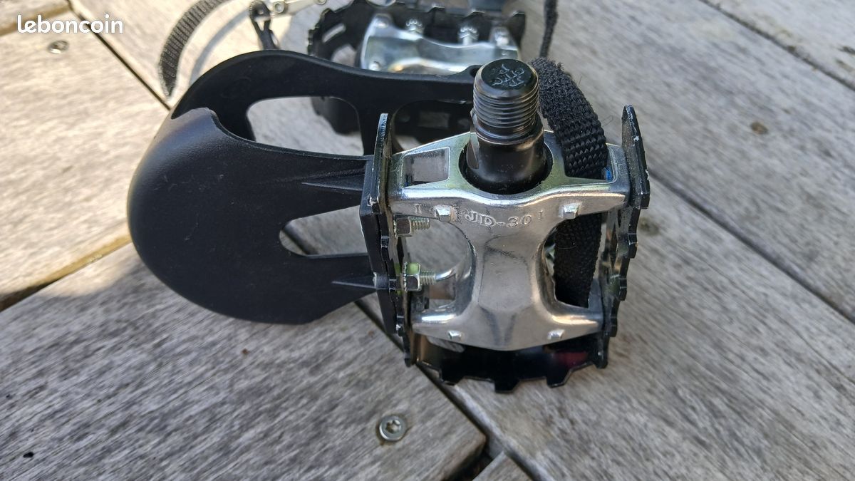 Cales-pieds POWER GRIPS Pour Vélo VTT Ou Ville - Neufs D'époque