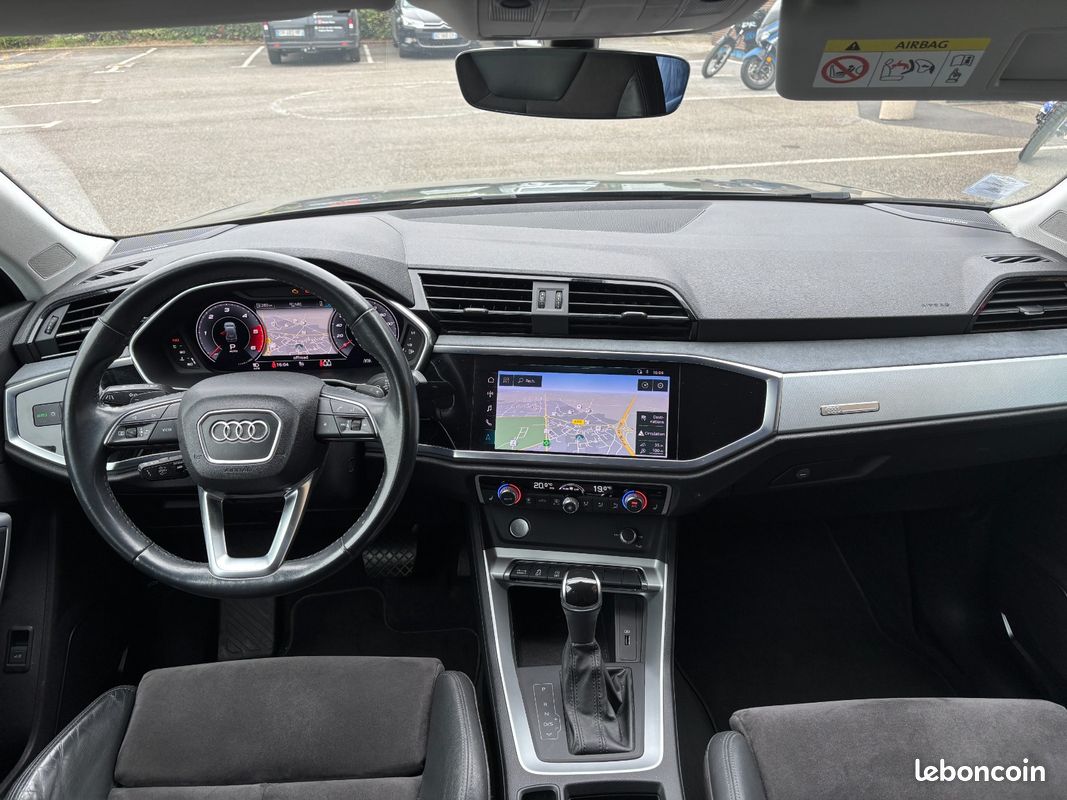 AUDI Q3 Q3 35 TDI 150 ch S tronic 7 Design Luxe OPTIONS/PHARES MATRIX/JANTES SPORT/BANG OLUFSEN/SUIVI COMPLE (image 17)
