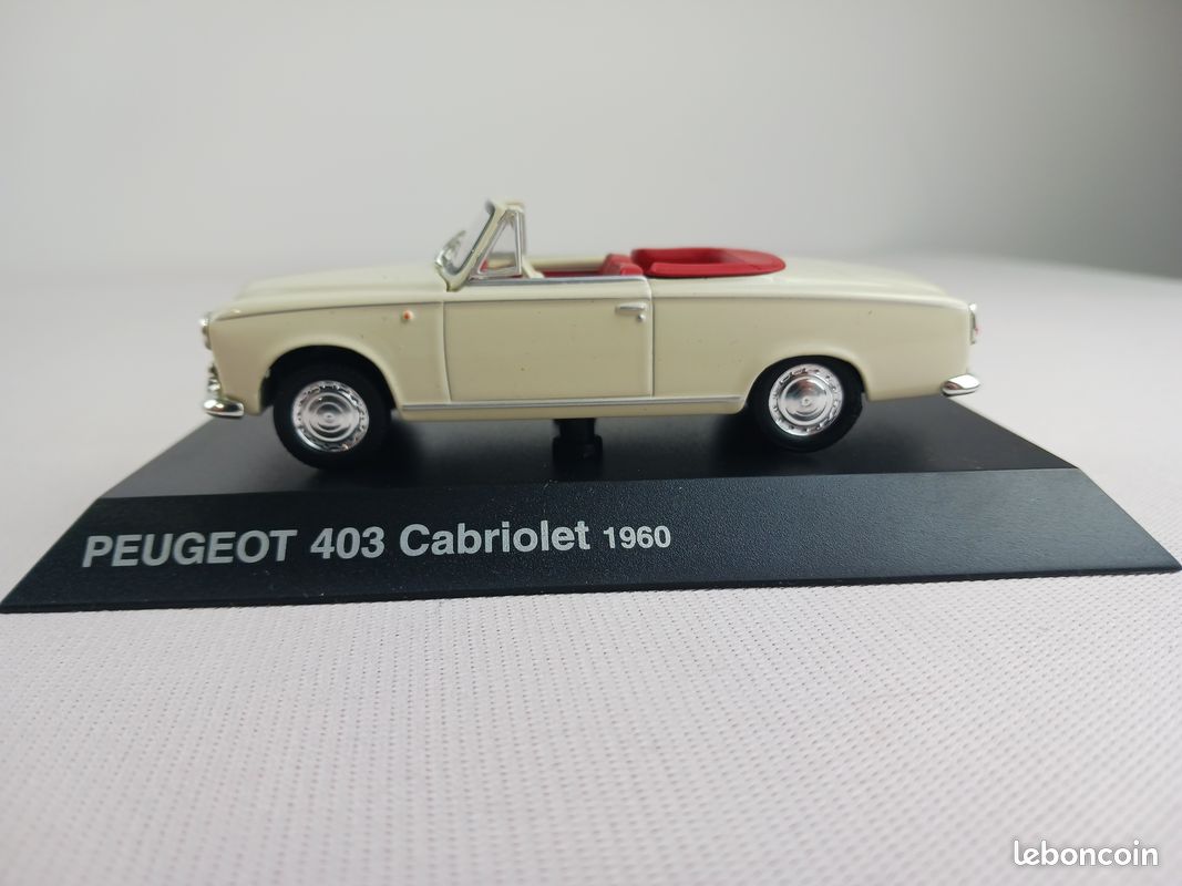 PEUGEOT 403 COMMERCIALE break Gris 1961 NOREV 1:43 blister de refer